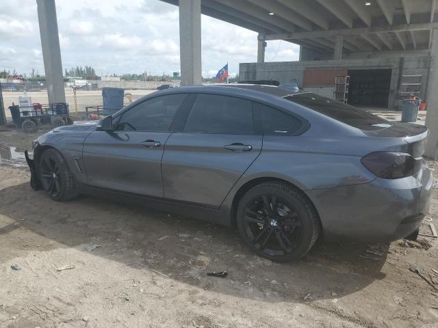 WBA4J3C50KBL08183 - 2019 BMW 430XI GRAN COUPE GRAY photo 2