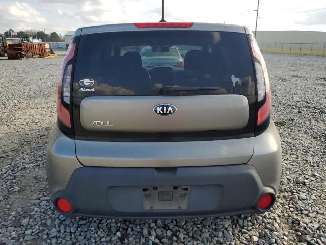 KNDJN2A26F7169232 - 2015 KIA SOUL GRAY photo 6