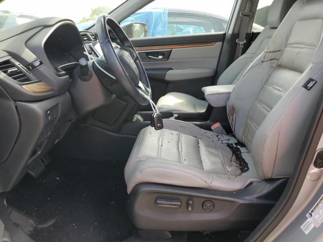 7FARW1H86JE020492 - 2018 HONDA CR-V EXL SILVER photo 7