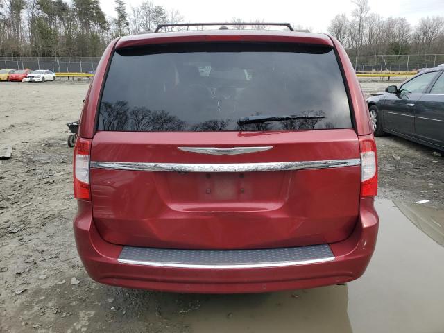 2C4RC1CG8FR539722 - 2015 CHRYSLER TOWN & COU TOURING L RED photo 6