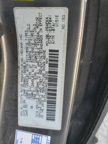 5TDZA23C44S130338 - 2004 TOYOTA SIENNA CE GRAY photo 13