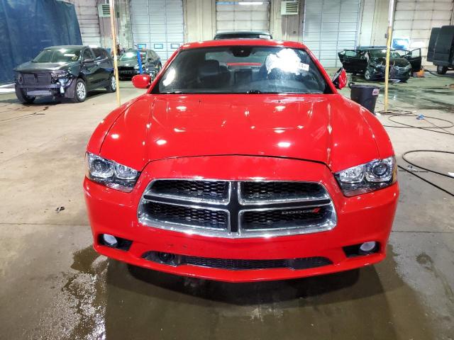 2C3CDXDT1EH144176 - 2014 DODGE CHARGER R/T RED photo 5