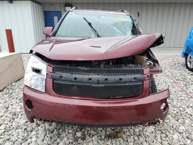 2CNDL43F286073837 - 2008 CHEVROLET EQUINOX LT BURGUNDY photo 5