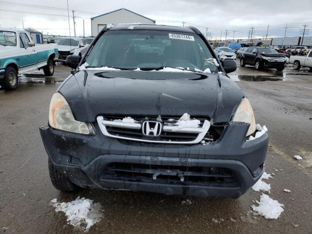 JHLRD78813C011402 - 2003 HONDA CR-V EX BLACK photo 5