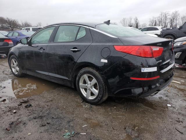 5XXGM4A76FG366817 - 2015 KIA OPTIMA LX BLACK photo 2