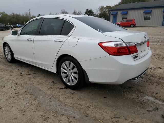 1HGCR2F89DA060100 - 2013 HONDA ACCORD EXL WHITE photo 2