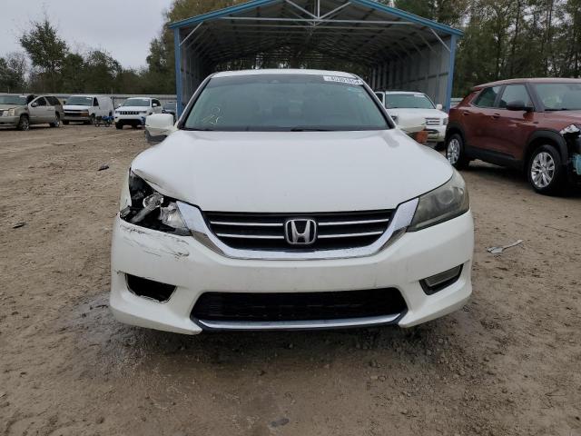 1HGCR2F89DA060100 - 2013 HONDA ACCORD EXL WHITE photo 5