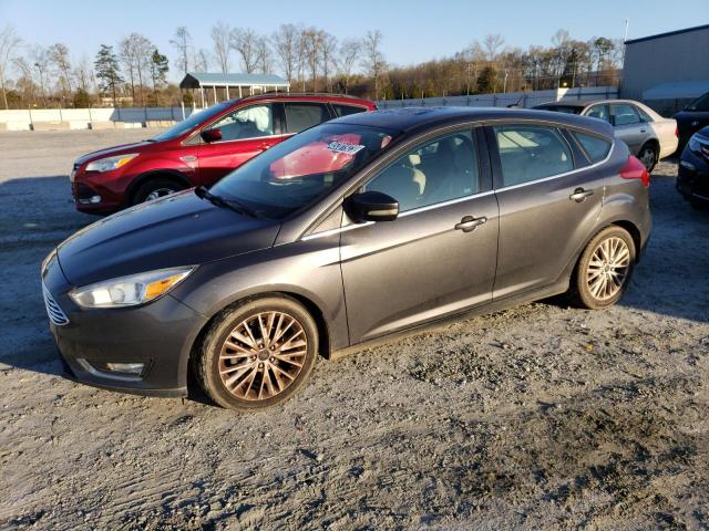 1FADP3N24FL311419 - 2015 FORD FOCUS TITANIUM GRAY photo 1