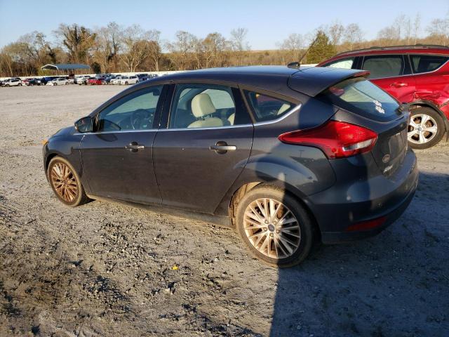 1FADP3N24FL311419 - 2015 FORD FOCUS TITANIUM GRAY photo 2