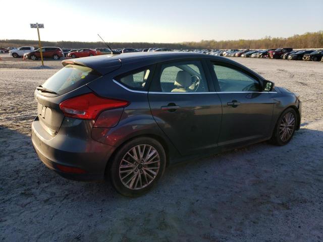 1FADP3N24FL311419 - 2015 FORD FOCUS TITANIUM GRAY photo 3