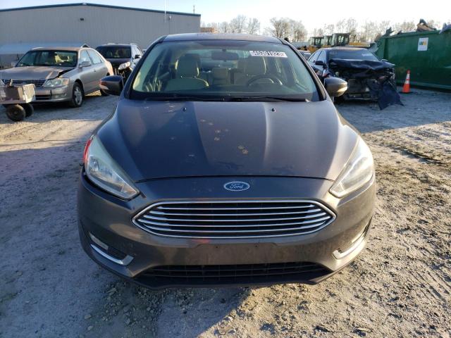 1FADP3N24FL311419 - 2015 FORD FOCUS TITANIUM GRAY photo 5