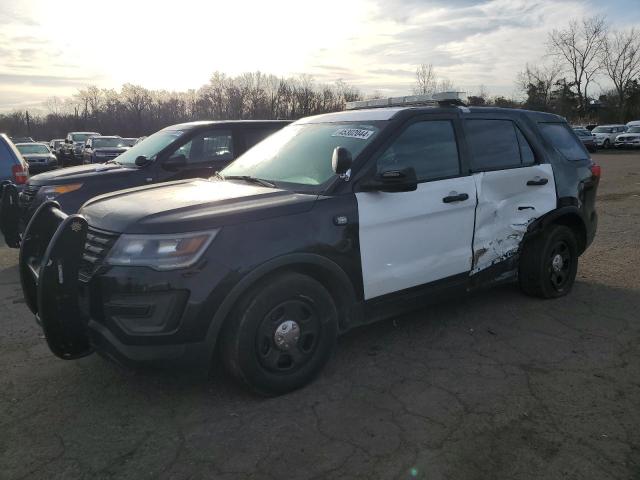 1FM5K8AR7HGE13480 - 2017 FORD EXPLORER POLICE INTERCEPTOR BLACK photo 1