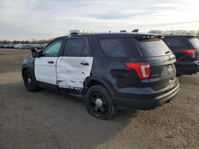 1FM5K8AR7HGE13480 - 2017 FORD EXPLORER POLICE INTERCEPTOR BLACK photo 2