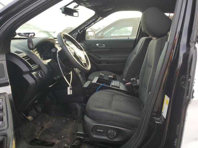1FM5K8AR7HGE13480 - 2017 FORD EXPLORER POLICE INTERCEPTOR BLACK photo 7