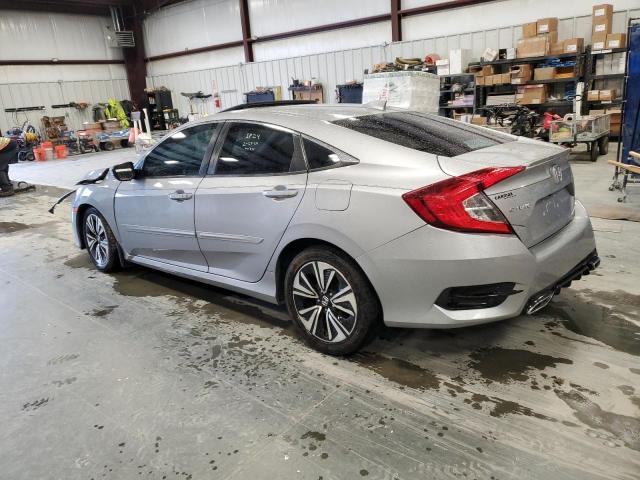 2HGFC1F75HH633985 - 2017 HONDA CIVIC EXL SILVER photo 2