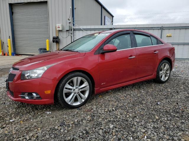 1G1PG5SB9E7297377 - 2014 CHEVROLET CRUZE LTZ RED photo 1