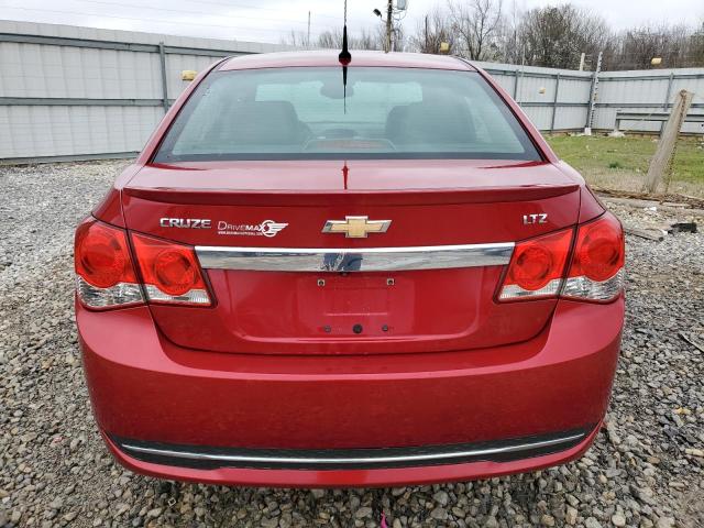 1G1PG5SB9E7297377 - 2014 CHEVROLET CRUZE LTZ RED photo 6