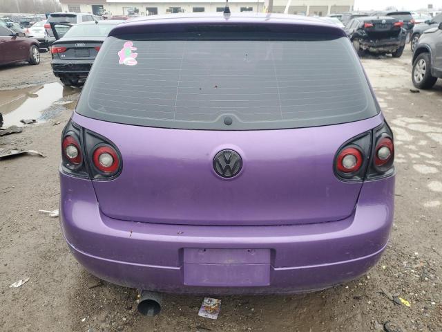 WVWAB71K08W215586 - 2008 VOLKSWAGEN RABBIT PURPLE photo 10