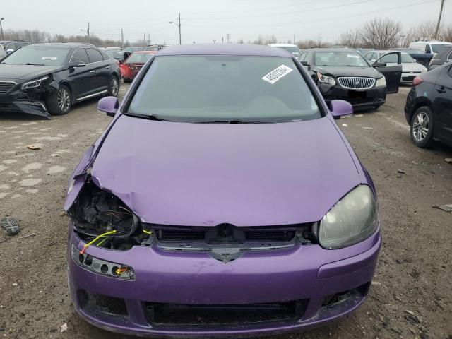 WVWAB71K08W215586 - 2008 VOLKSWAGEN RABBIT PURPLE photo 5