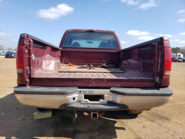 1FTNX20F0XEF08158 - 1999 FORD F250 SUPER DUTY MAROON photo 6