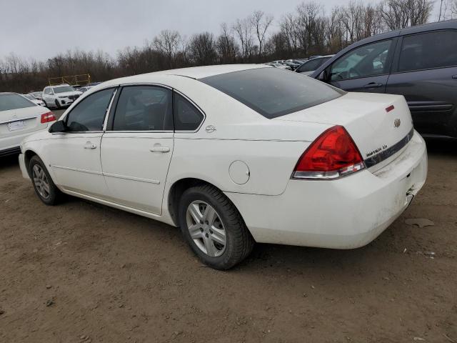 2G1WB55KX79190832 - 2007 CHEVROLET IMPALA LS WHITE photo 2