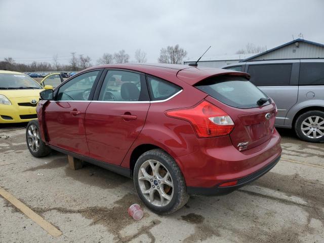 1FADP3N28EL263082 - 2014 FORD FOCUS TITANIUM RED photo 2