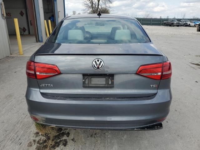 3VWD17AJ2FM421770 - 2015 VOLKSWAGEN JETTA SE GRAY photo 6