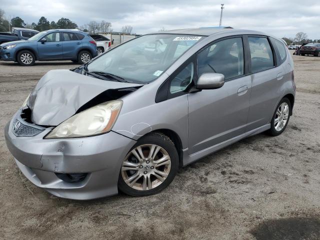 JHMGE88659S009221 - 2009 HONDA FIT SPORT SILVER photo 1