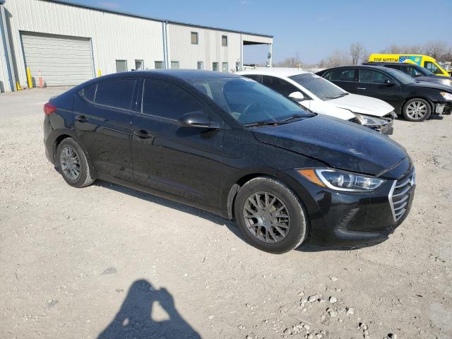 5NPD74LF0HH142562 - 2017 HYUNDAI ELANTRA SE BLACK photo 4