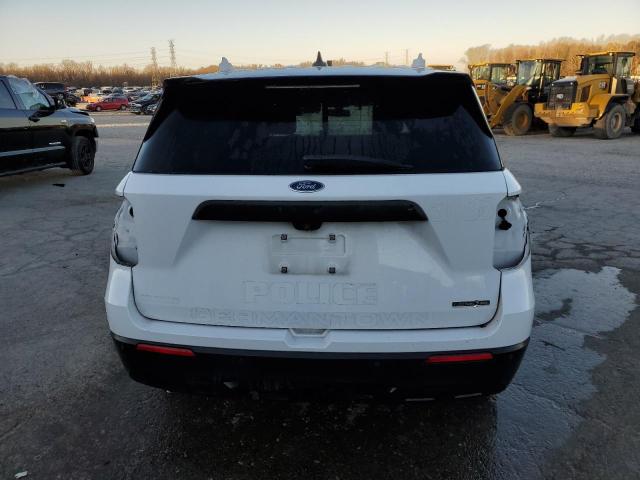 1FM5K8AB8MGA96435 - 2021 FORD EXPLORER POLICE INTERCEPTOR 白色 照片 6