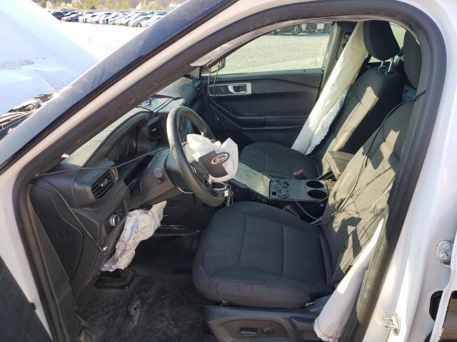 1FM5K8AB8MGA96435 - 2021 FORD EXPLORER POLICE INTERCEPTOR 白色 照片 7