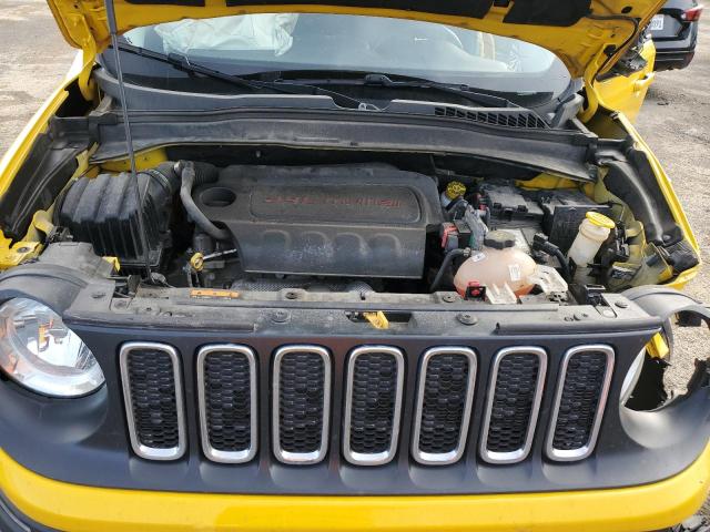 ZACCJBBB2HPE88846 - 2017 JEEP RENEGADE LATITUDE YELLOW photo 11