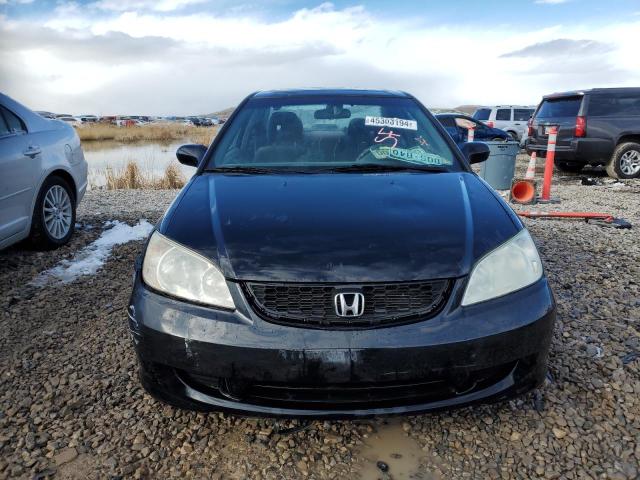 1HGEM22924L085379 - 2004 HONDA CIVIC EX BLACK photo 5