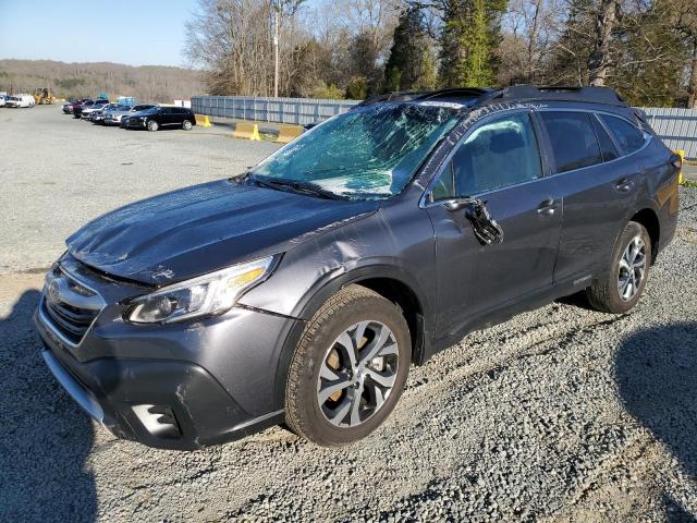 4S4BTANC0N3154007 - 2022 SUBARU OUTBACK LIMITED GRAY photo 1