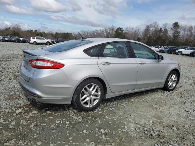 3FA6P0H73DR211177 - 2013 FORD FUSION SE SILVER photo 3