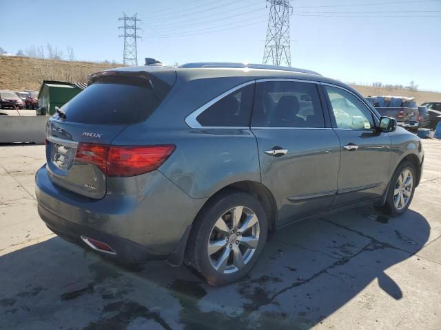 5FRYD4H81EB039406 - 2014 ACURA MDX ADVANCE GRAY photo 3