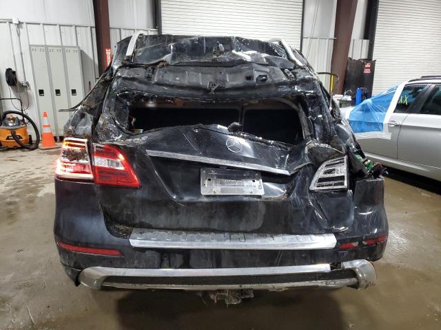 4JGDA5HB4EA293416 - 2014 MERCEDES-BENZ ML 350 4MATIC BLACK photo 6