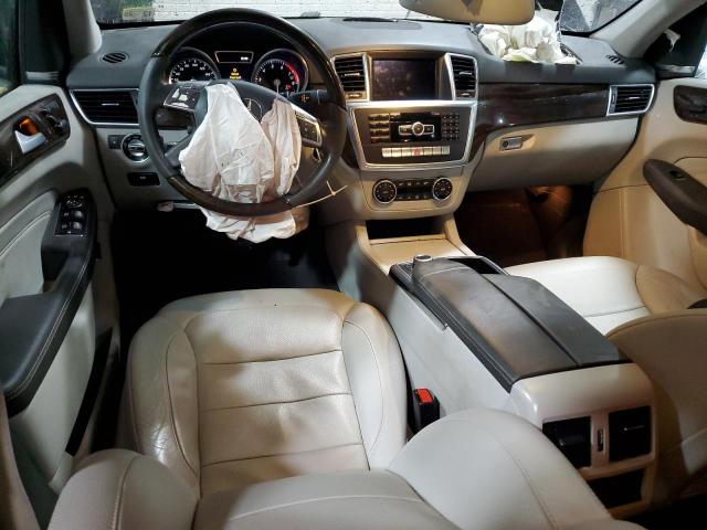 4JGDA5HB4EA293416 - 2014 MERCEDES-BENZ ML 350 4MATIC BLACK photo 8