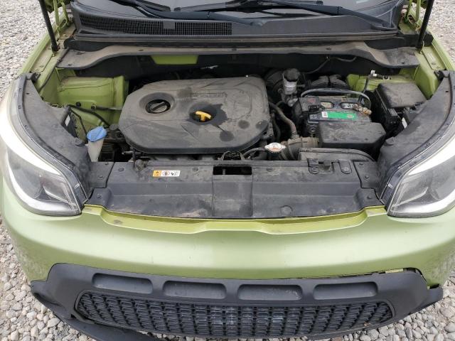 KNDJP3A56F7769730 - 2015 KIA SOUL + GREEN photo 12