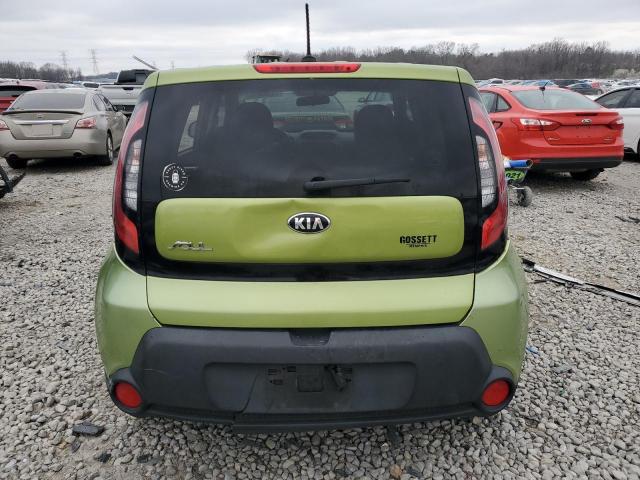 KNDJP3A56F7769730 - 2015 KIA SOUL + GREEN photo 6