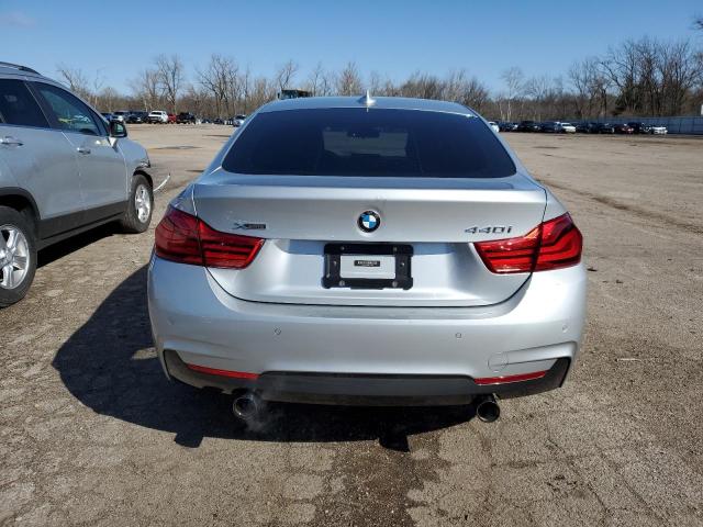 WBA4J7C55JBH14985 - 2018 BMW 440XI GRAN COUPE SILVER photo 6