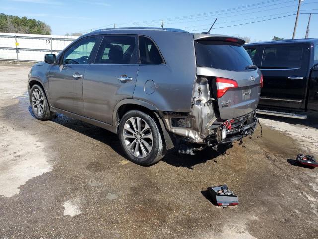 5XYKW4A76FG612863 - 2015 KIA SORENTO SX CHARCOAL photo 2