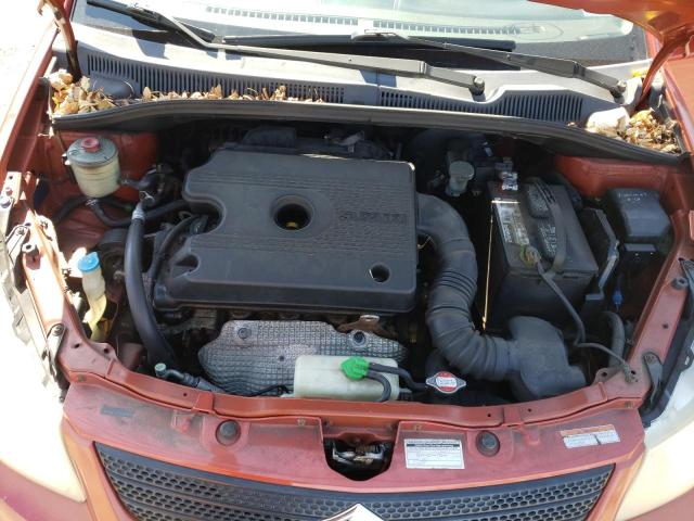 JS2YB413475102725 - 2007 SUZUKI SX4 RED photo 11