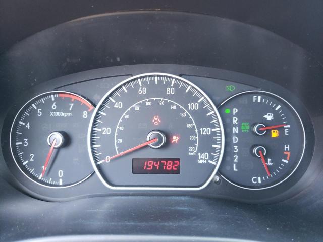 JS2YB413475102725 - 2007 SUZUKI SX4 RED photo 9