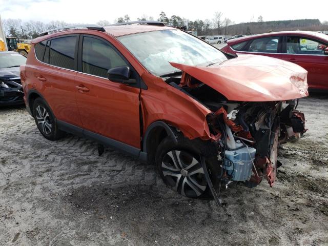 JTMZFREV4GJ072760 - 2016 TOYOTA RAV4 LE ORANGE photo 4