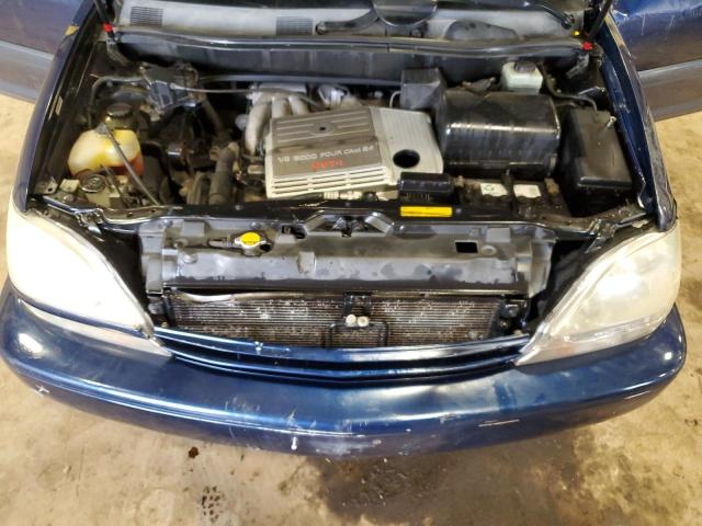 JTJGF10U320125127 - 2002 LEXUS RX 300 BLUE photo 11