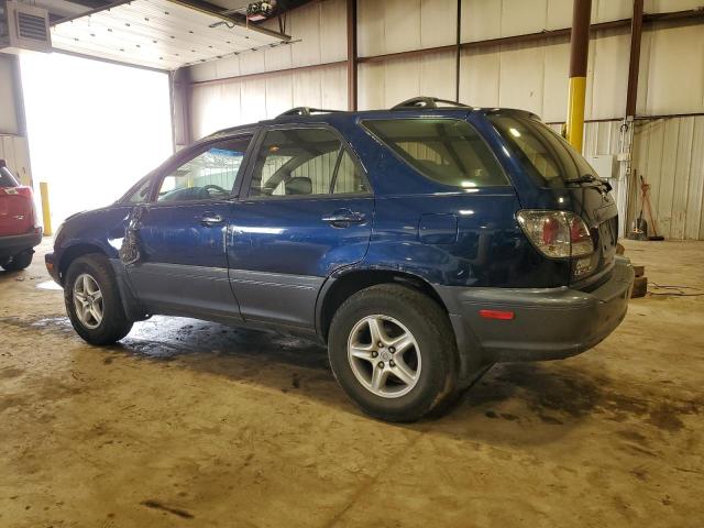 JTJGF10U320125127 - 2002 LEXUS RX 300 BLUE photo 2