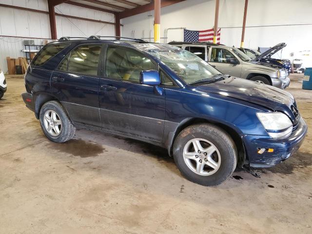 JTJGF10U320125127 - 2002 LEXUS RX 300 BLUE photo 4