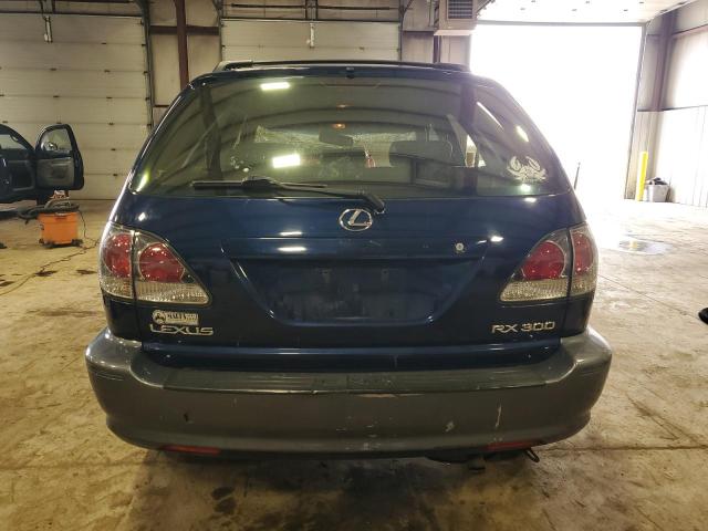 JTJGF10U320125127 - 2002 LEXUS RX 300 BLUE photo 6