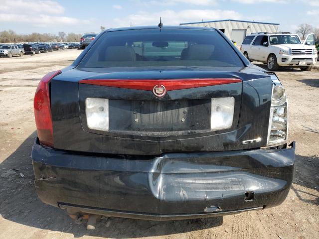 1G6DP567050114119 - 2005 CADILLAC CTS HI FEATURE V6 BLACK photo 6